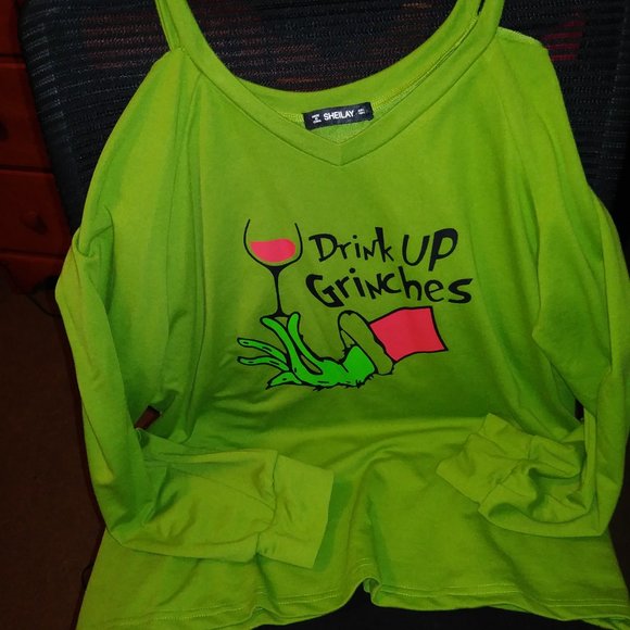 Tops - Sheilay size L green